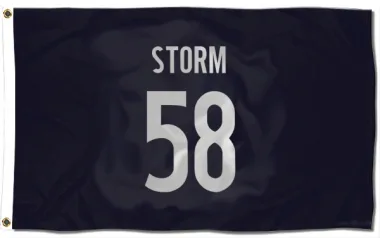 Navy Colorado Avalanche Ben Storm   Flag (3 X 5)